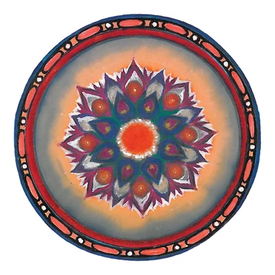 Pénzügyi gyarapodás mandala mágnes