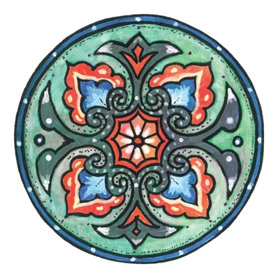 Egészségmegőrző mandala mágnes