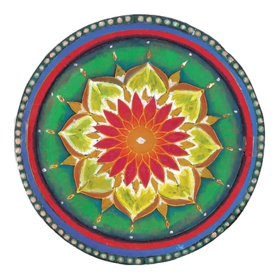 Egészségmegőrző mandala mágnes