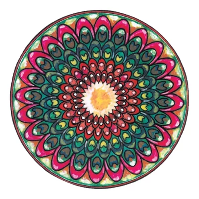 Nap talizmán mandala mágnes