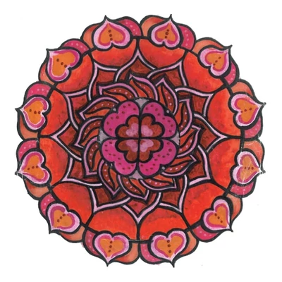 Párkapcsolat mandala mágnes