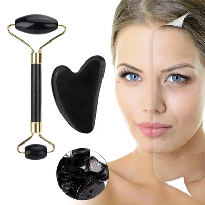 Ásvány arc-és Gua sha masszírozó ÓNIX