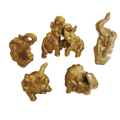 Szerencsehozó elefánt figurák