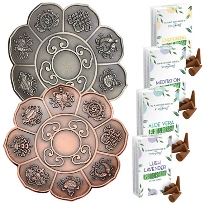 Füstölő tartó kúp füstölővel csomag