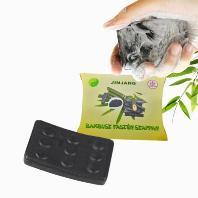 Bio bambusz szén szappan