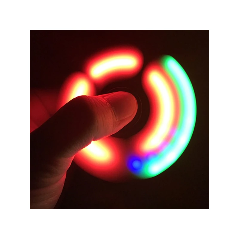 Fidget spinner világító pörgettyű