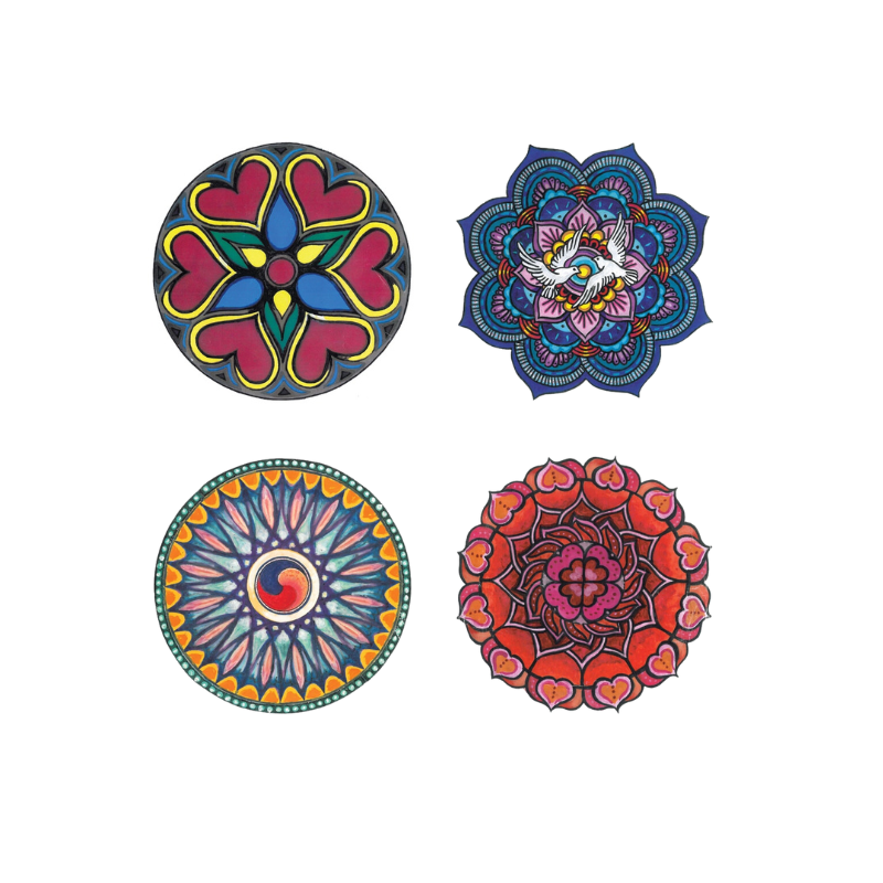 Mandala mágnes szeretet csomag