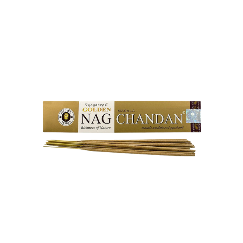 Füstölő Golden Nag Chandan